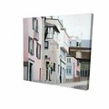 Begin Home Decor 32 x 32 in. Street In Montmartre In Paris-Print on Canvas 2080-3232-CI372